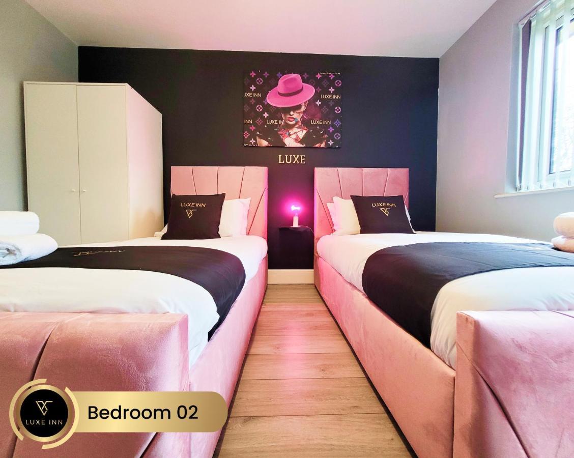 Nr Birmingham City Centre, 5 Bed, Luxe Inn Exterior foto
