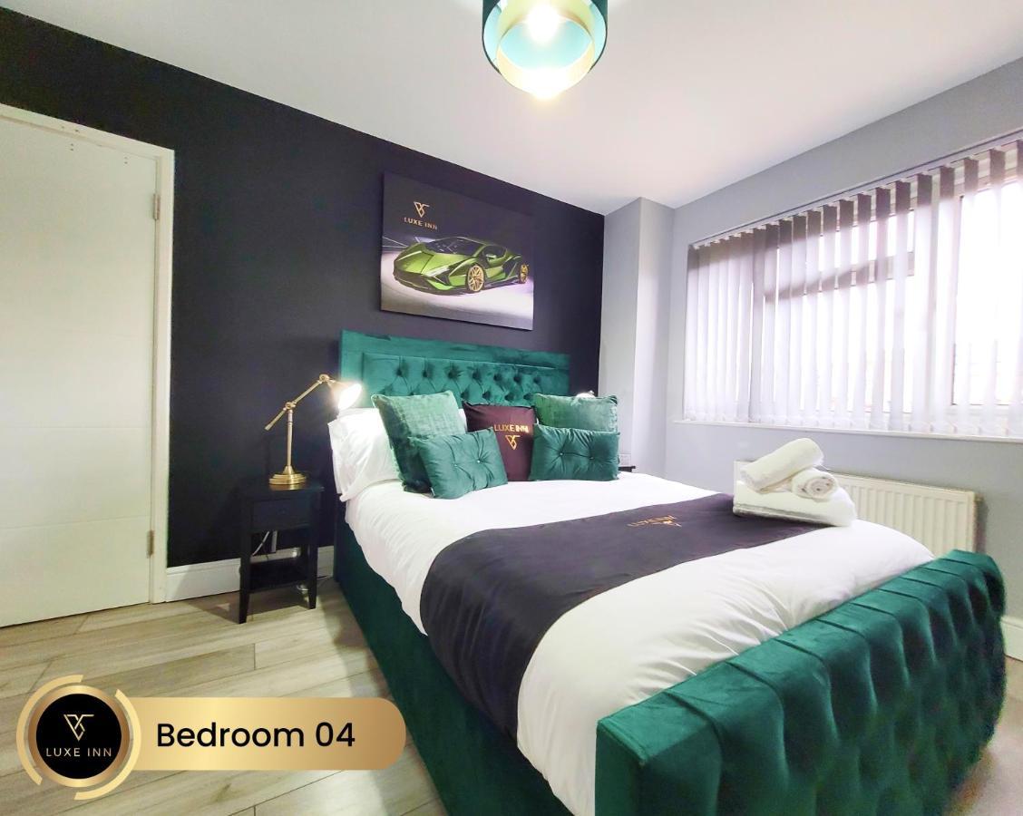 Nr Birmingham City Centre, 5 Bed, Luxe Inn Exterior foto